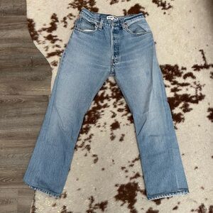 Redone straight leg Levi’s 23
